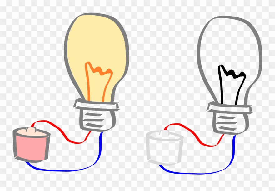 Closet Drawing Cabinet Vision - Light Go Off Clipart - Png Download