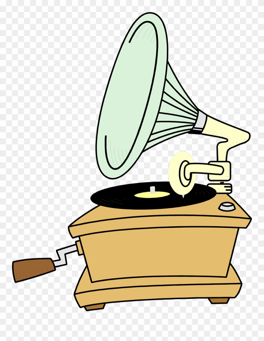 Record Player Clipart Transparent - Record Player Clip Art Transparent - Png Download