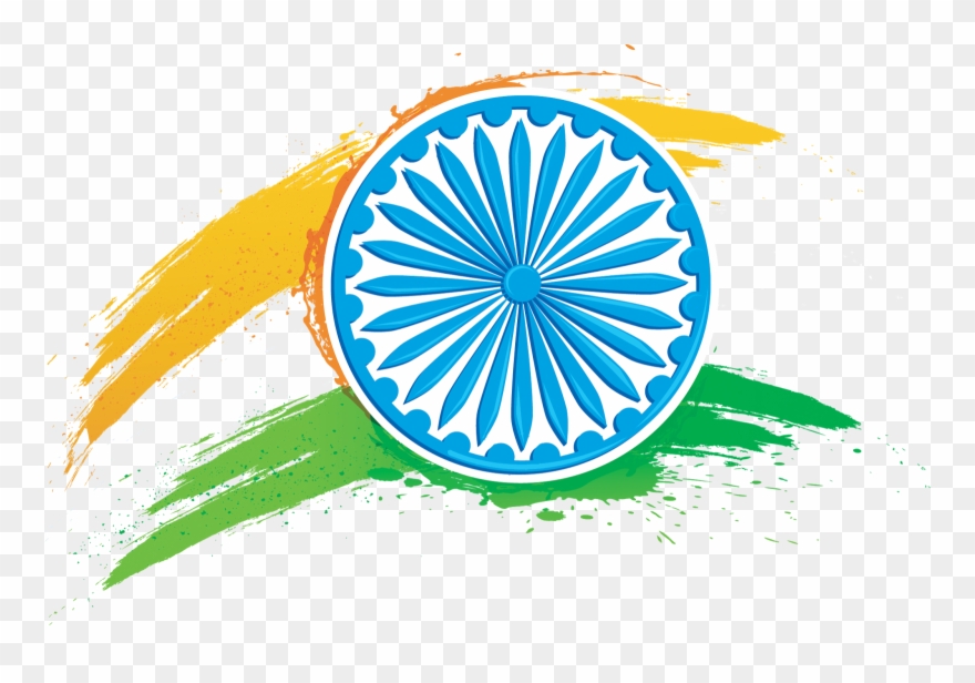 Banner Library 2016 Vector Indian Independence Day - Indian Flag Transparent Background Clipart