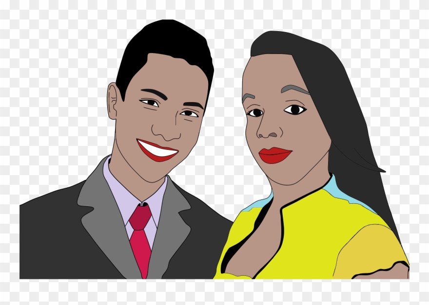Man And Woman Clipart - Clipart Of Man And Woman - Png Download