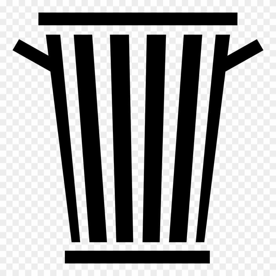 Clip Arts Related To - Trash Can Vector Png Transparent Png