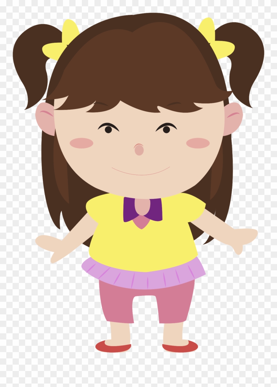 Svg Transparent Download South Korea Girl Illustration - شخصيات كرتونية بنات Clipart