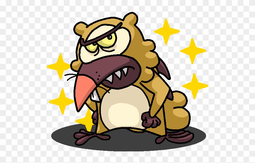 Graphic Black And White Library Shiny Bidoof Daggett - Pokemon The Angry Beavers Clipart