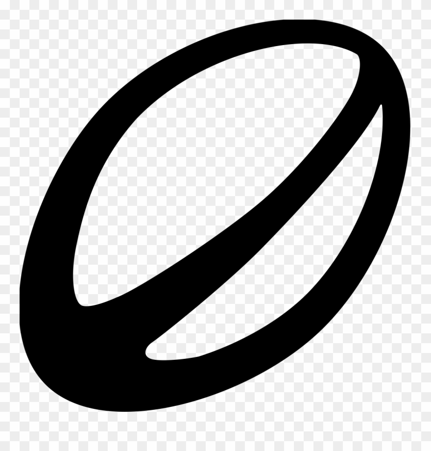 Balls Clipart Rugby League - Rugby Ball Icon Transparent - Png Download