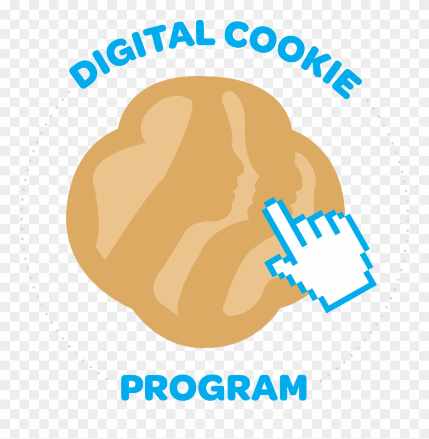 Digital Cookie Logo - Hand Clipart