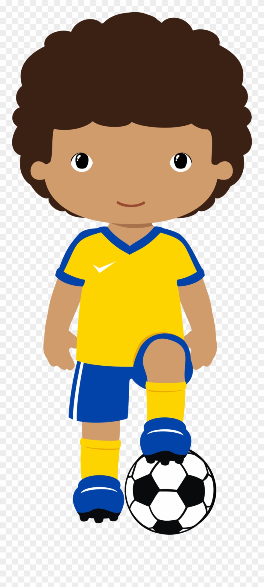 Sports & Ginástica Soccer Party, Kit, Office Ideas, - Baby Footballer Clipart - Png Download