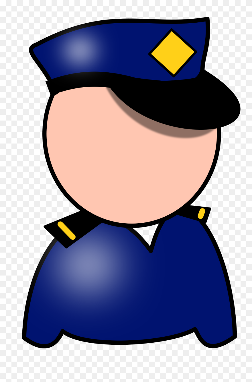 Cop Clipart Face - Police Clipart - Png Download