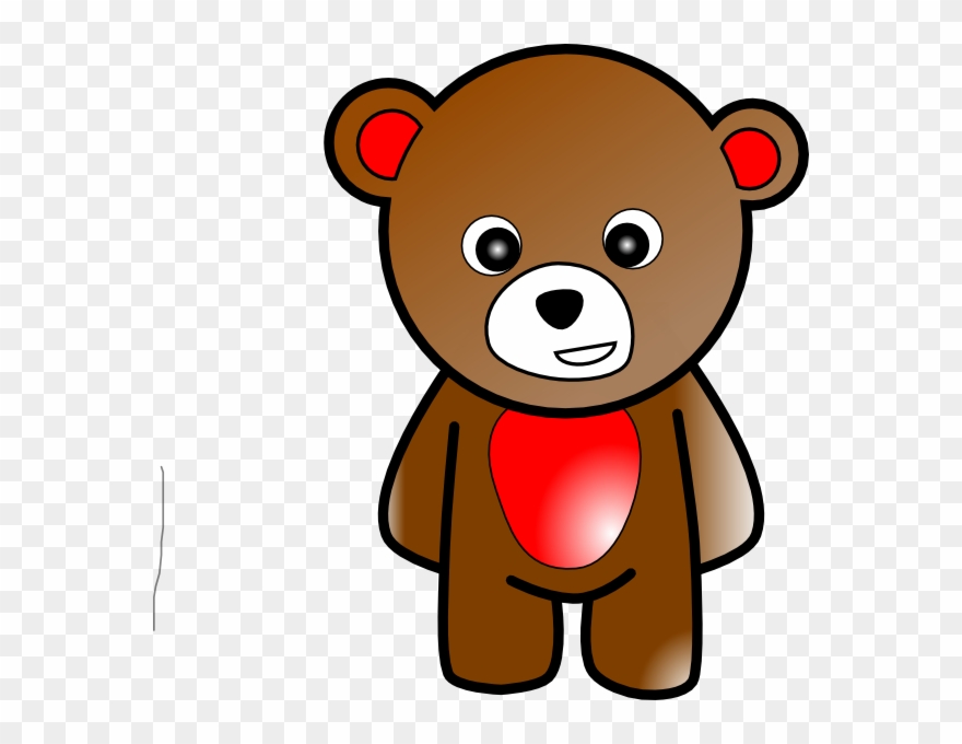 Bear 2 Clip Art - Kartun Teddy Bear Lucu - Png Download