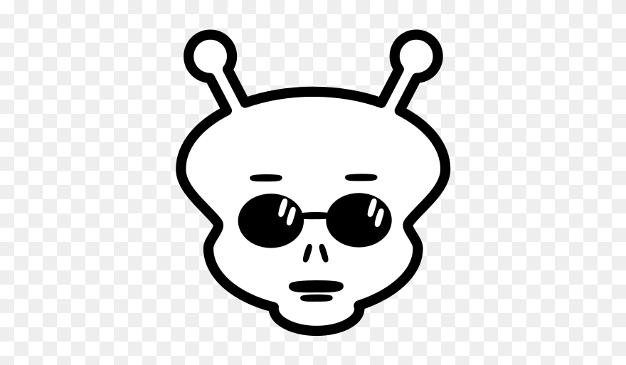 Clip Art Free Library Clip Art At Clker - Extraterrestre Em Desenho Animado - Png Download
