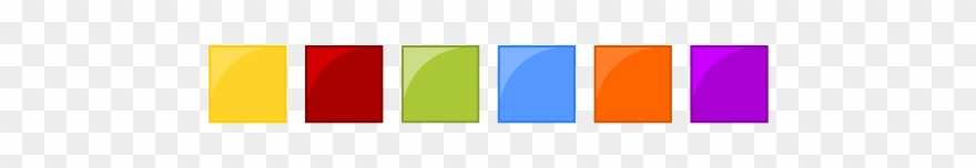 Colorful Square Icon Backgrounds Clip Art - Square Icon Background Png Transparent Png