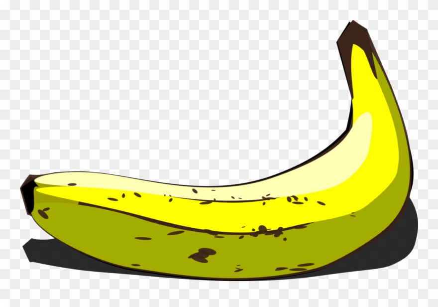 Yellow Banana Shower Curtain Clipart