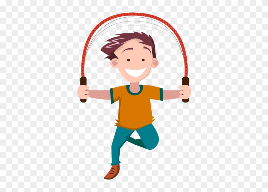 Children Jumping People Kids Hand Png And - Jump Rope Clipart Png Transparent Png