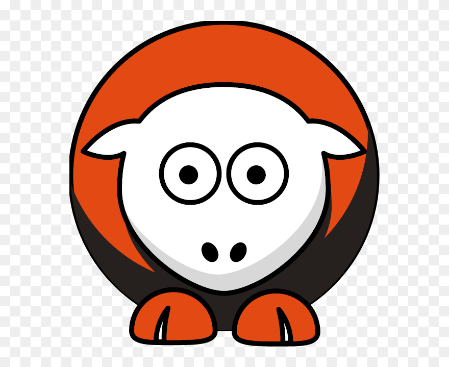 Sheep 3 Toned Denver Broncos Team Colors Clip Art At - College Football - Png Download