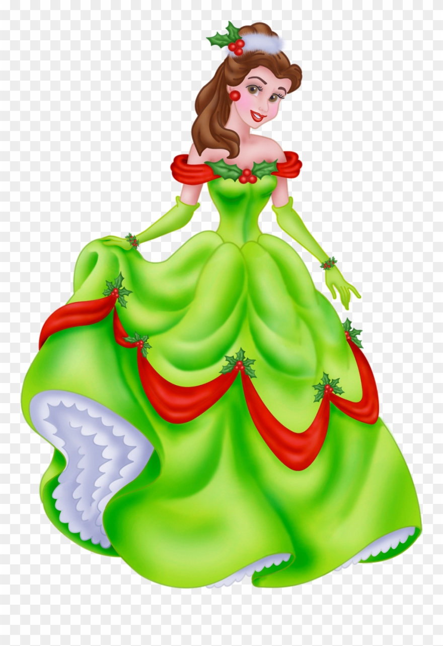 Pin By Marina P On Princess - Disney Princess Christmas Clipart