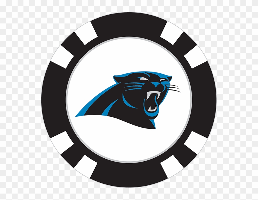Carolina Panthers 3" X 4" Decal Clipart