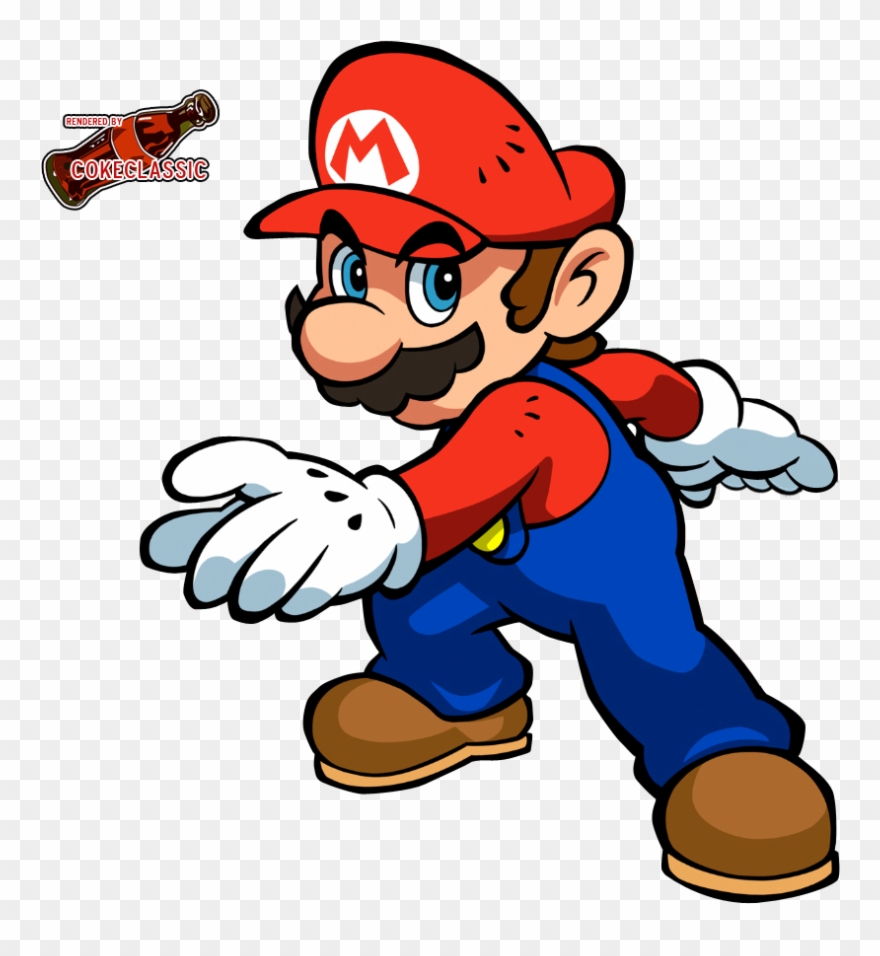 Clip Arts Related To - Mario Hoops 3 On 3 Mario - Png Download