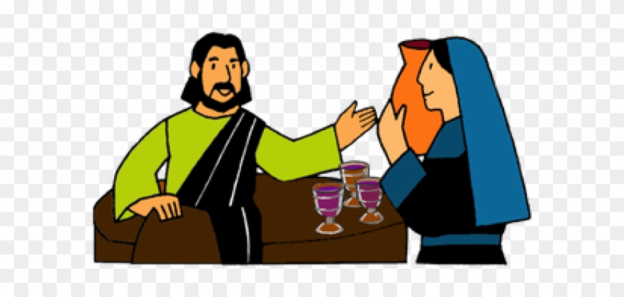 Feast Clipart Story - Marriage At Cana - Png Download