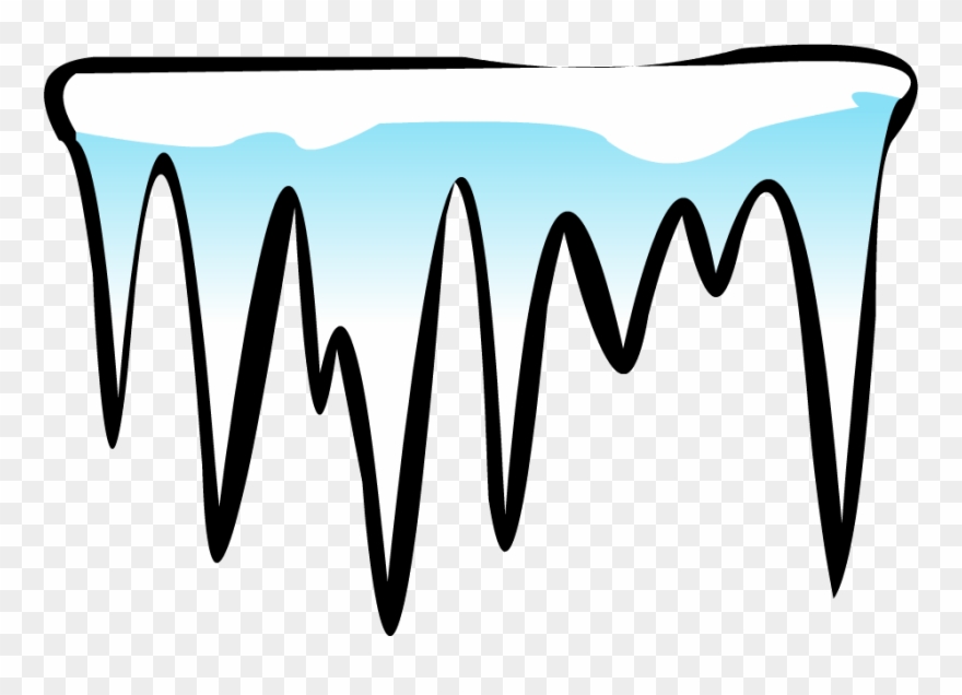 Ice Cycle Cliparts - Icicle Clipart Transparent Background - Png Download