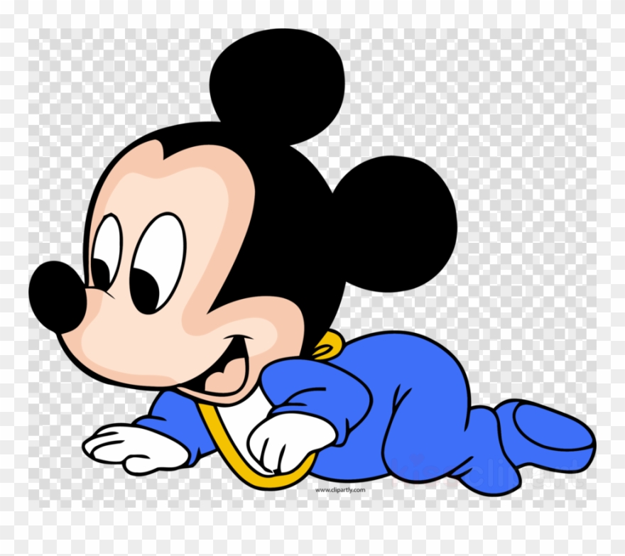 Disney Babies Clip Art Clipart Mickey Mouse Minnie - Mickey Mouse Bebe Jpg - Png Download
