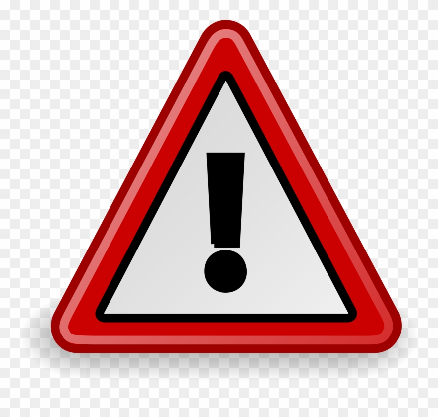 All Photo Png Clipart - Warning Sign Transparent