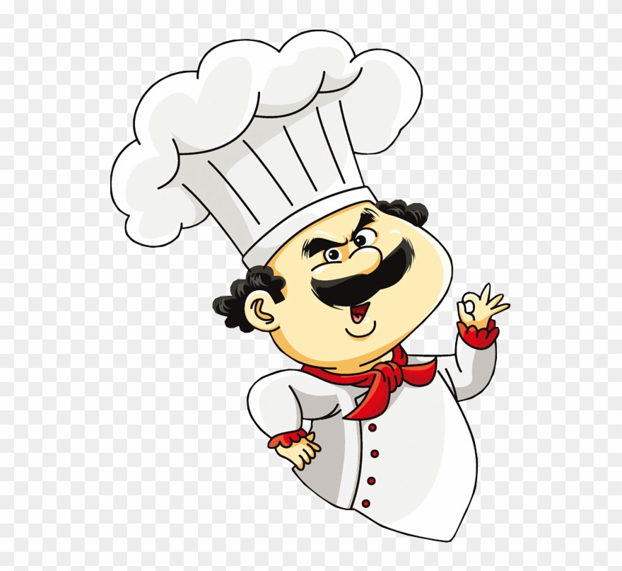People Portfolio Categories 1designshop Page 5 Black - Cartoon Chef Picture Png Clipart