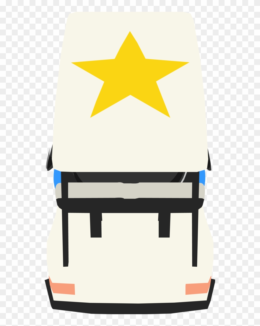 Golf Cart Back View - Golf Clipart