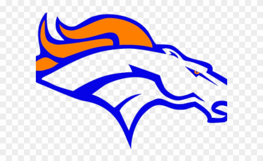 Denver Clipart Denver Broncos - Denver Broncos Logo White - Png Download