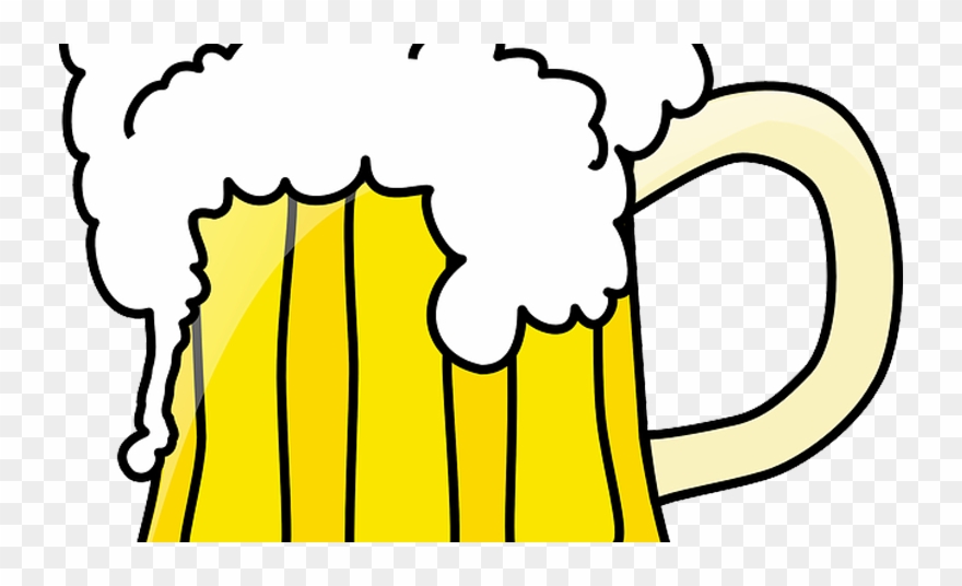 Curl Your Hair With Beer And Lemon - Beer Clip Art - Png Download