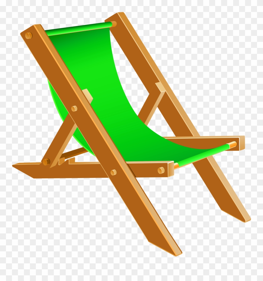 Clip Art Beach Transparent Clipart - Silla De Playa Png