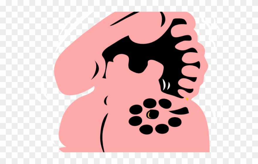 Phone Clipart Pink - Clip Art - Png Download