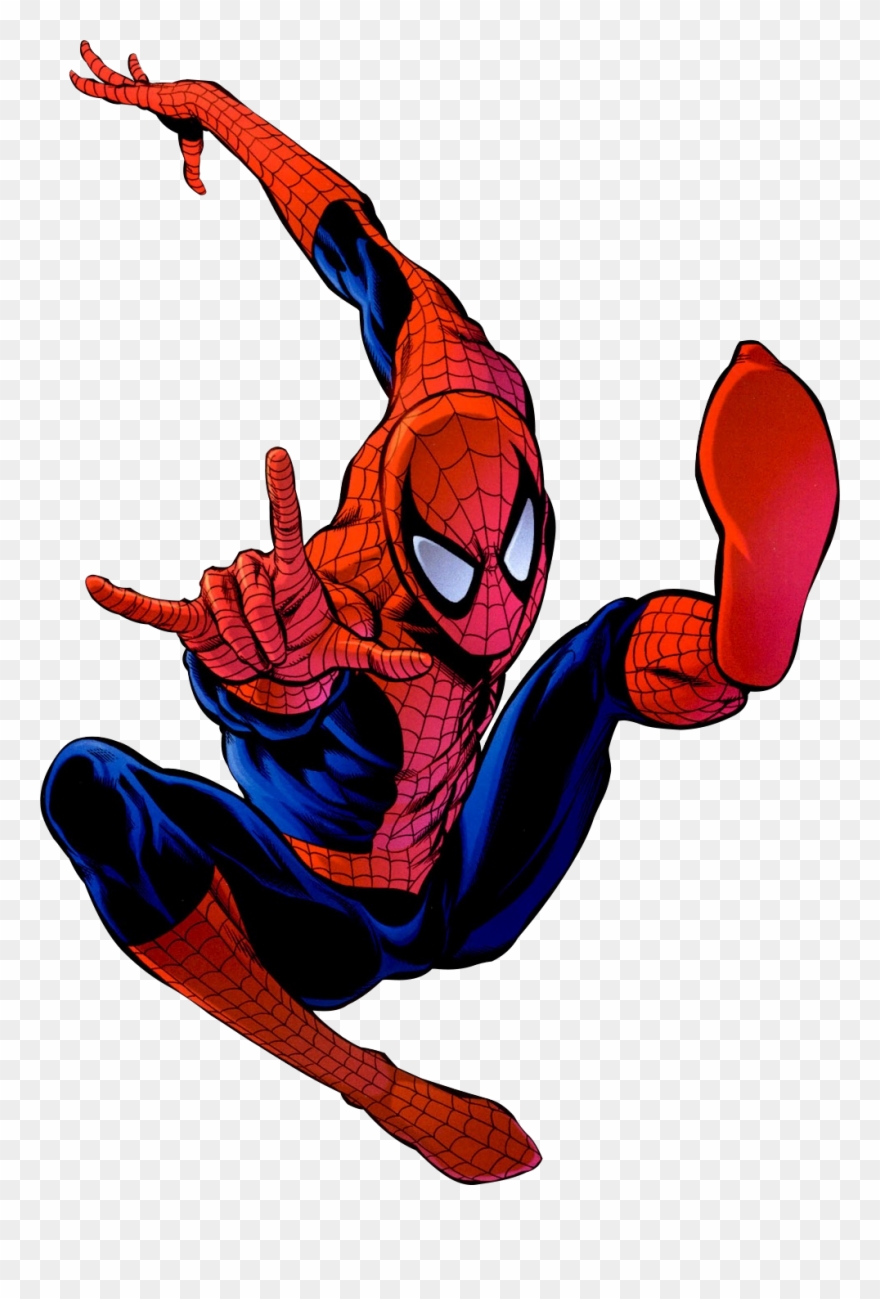 Spiderman Clip Art Hostted Spiderman Png Transparent Png Pinclipart