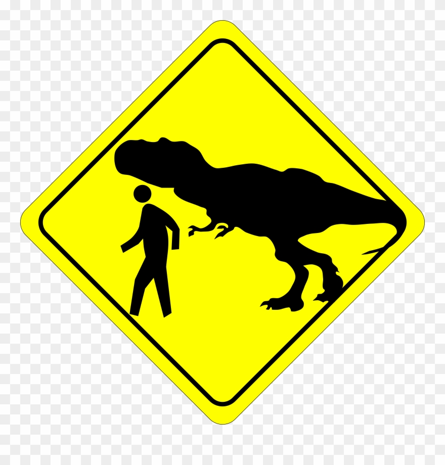 Big Image - Critter Crossing Funny Novelty Crossing Sign 12x12 Clipart