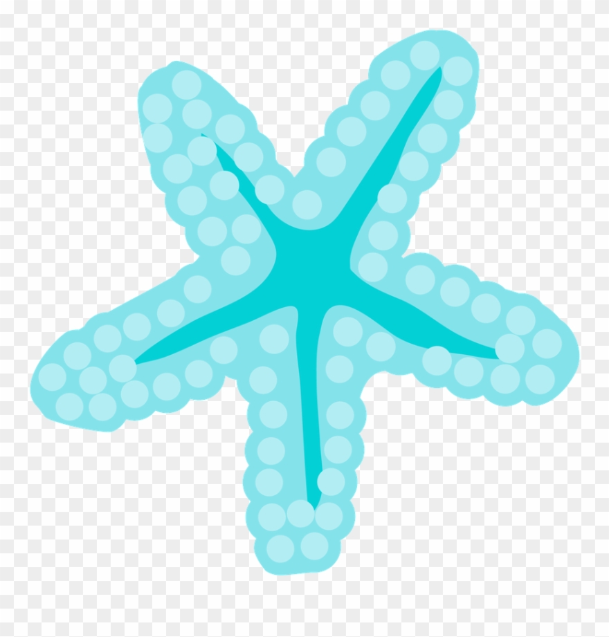 Mermaid Clipart - Estrela Do Mar Pequena Sereia Png Transparent Png