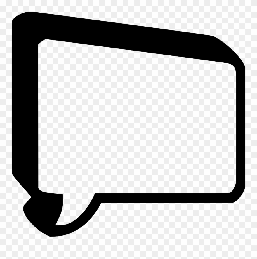 Clipart - Speech - Burbujas De Dialogos Png Transparent Png