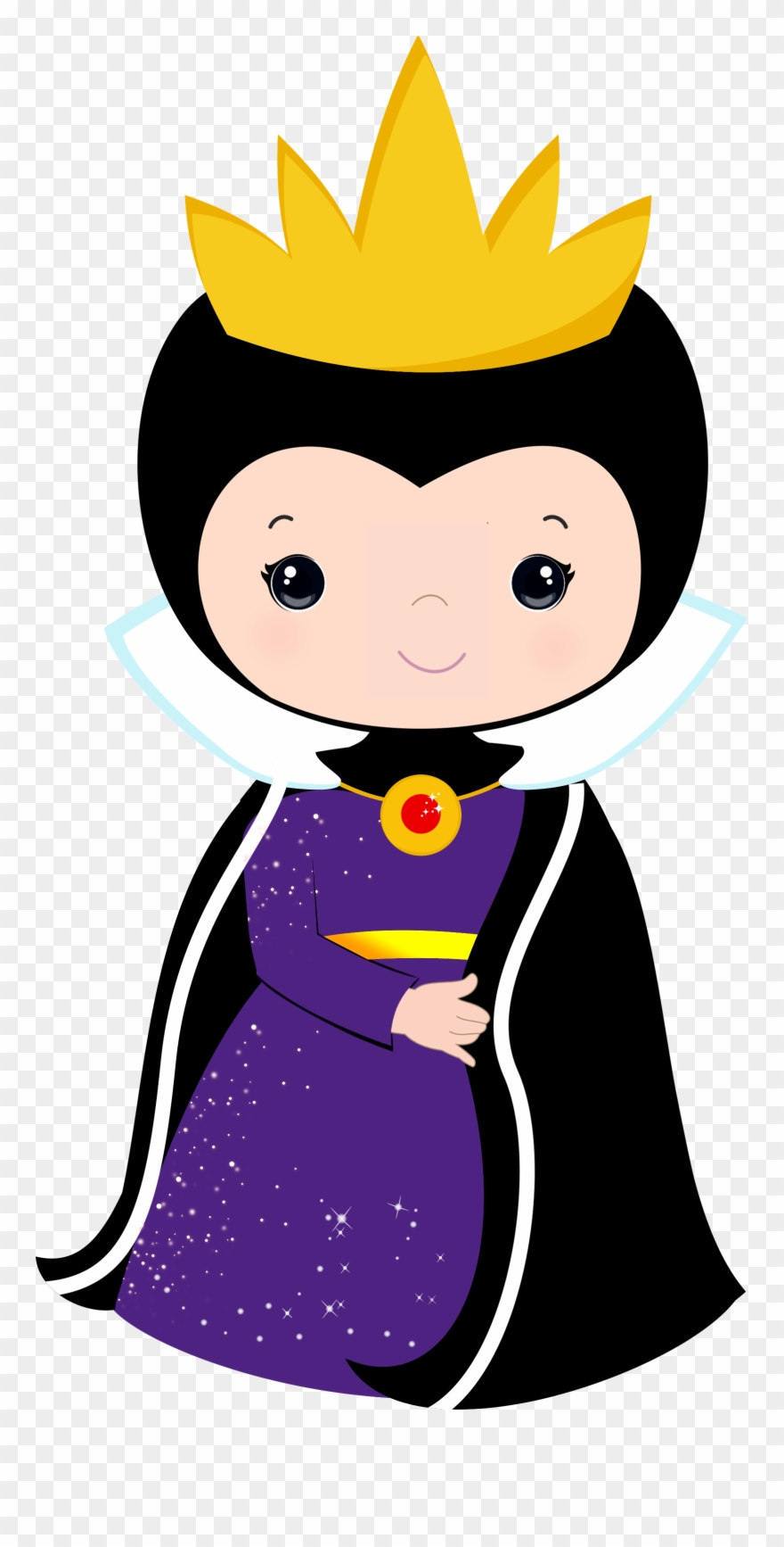Branca De Neve Cute Rainha 02 824×1 - Queen Clipart Png Transparent Png