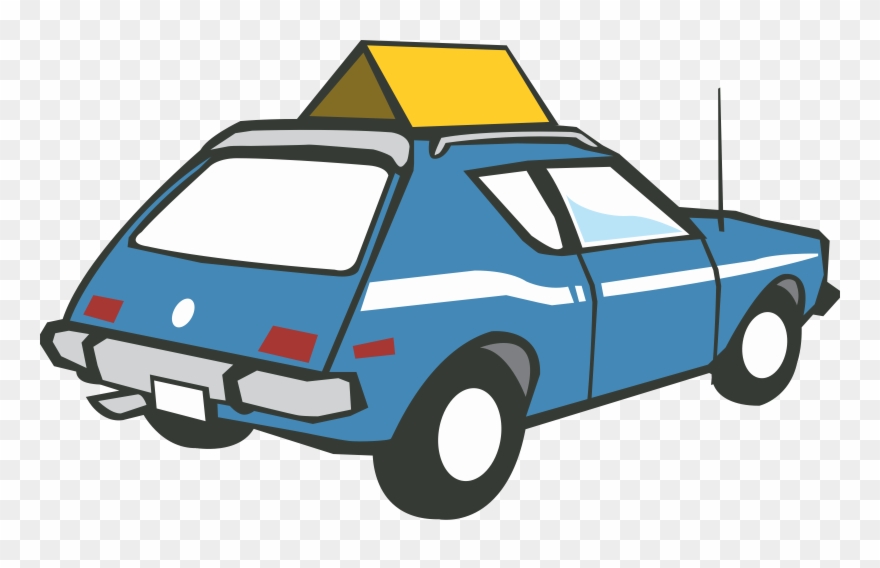 Codes For Insertion - Old Car Cartoon Png Clipart