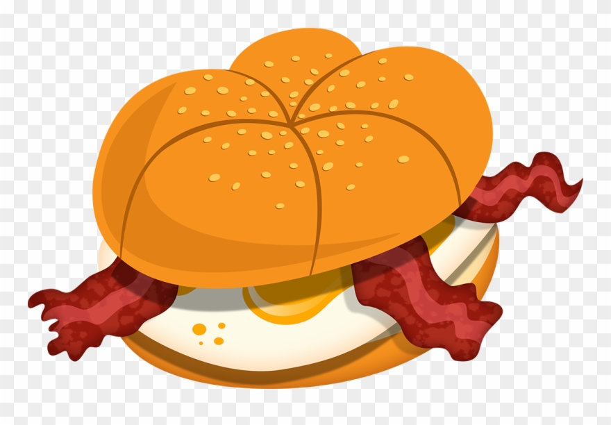 Here Are Some Details From The Nyc Emoji Series - Breakfast Roll Clip Art - Png Download