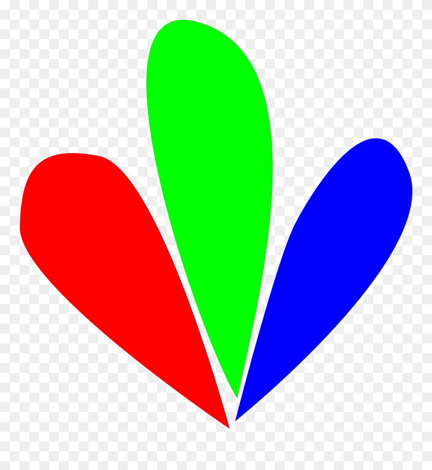 Rgb Flower Petals Clip Art - Flower Petal Clip Art - Png Download