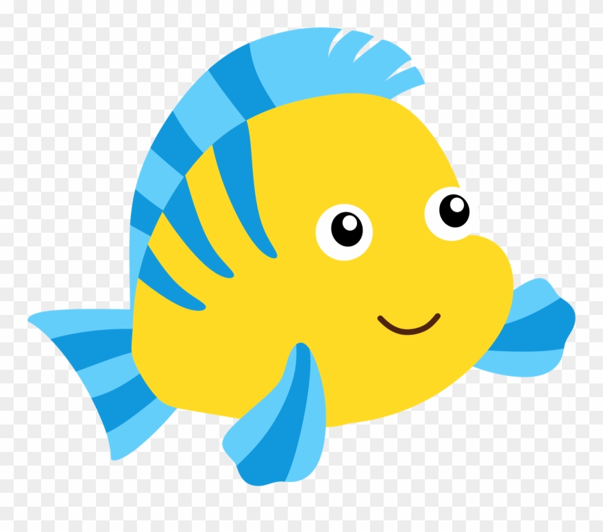 Under The Sea - Personagens Pequena Sereia Cute Clipart