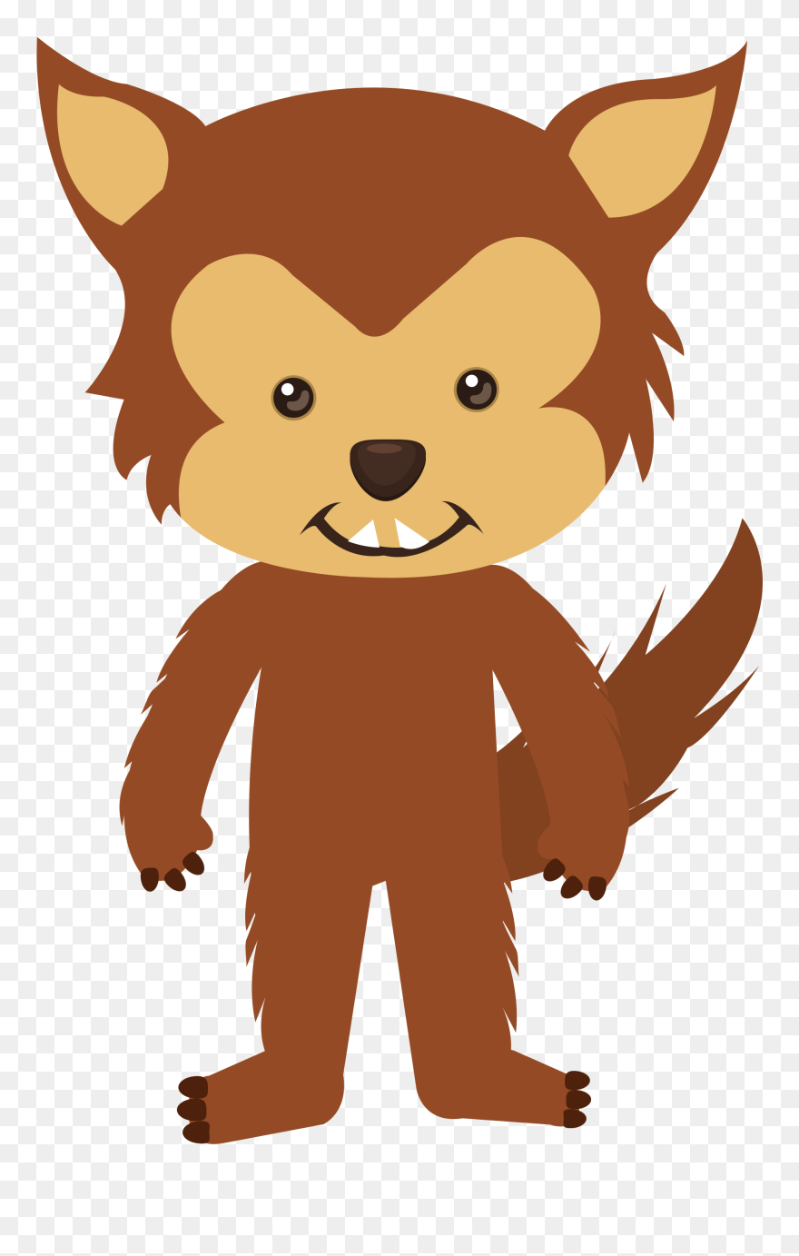 Chapeuzinho Vermelho - Minus - Little Red Riding Hood Wolf Clipart - Png Download