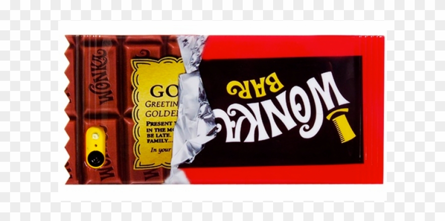 Willy Wonka Golden Ticket Clip Art - Willy Wonka Chocolate Bar - Png Download