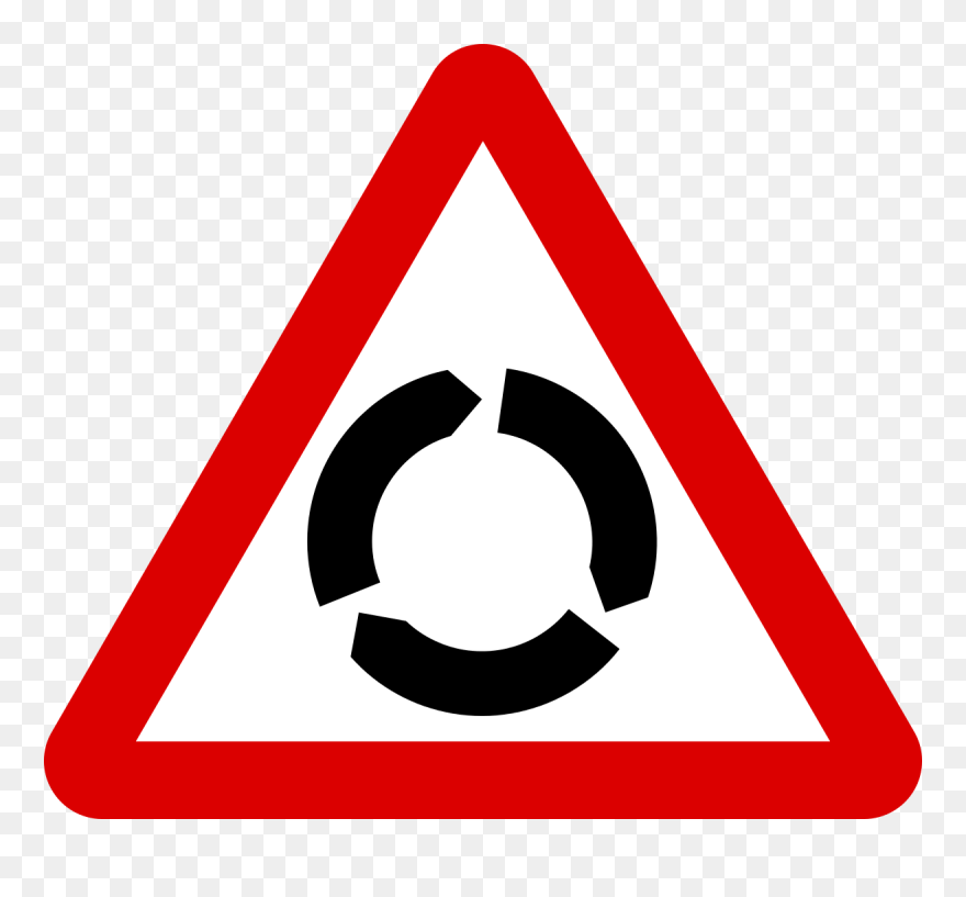 Singapore Road Signs - Sign For A Ring Road Clipart