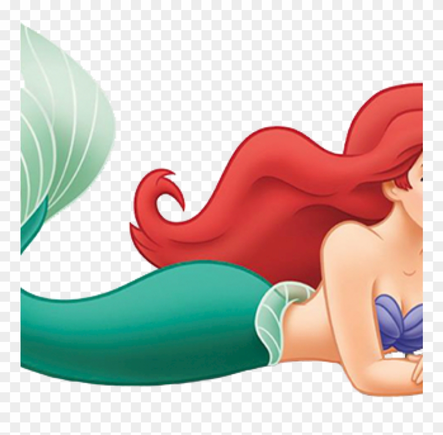 The Little Mermaid Clipart Disney Little Mermaid Clipart - Sirenita Ariel Silueta - Png Download