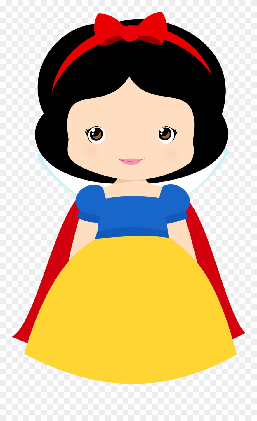 Simply The Most Magical Princess Parties For Childrens - Molde Branca De Neve Clipart
