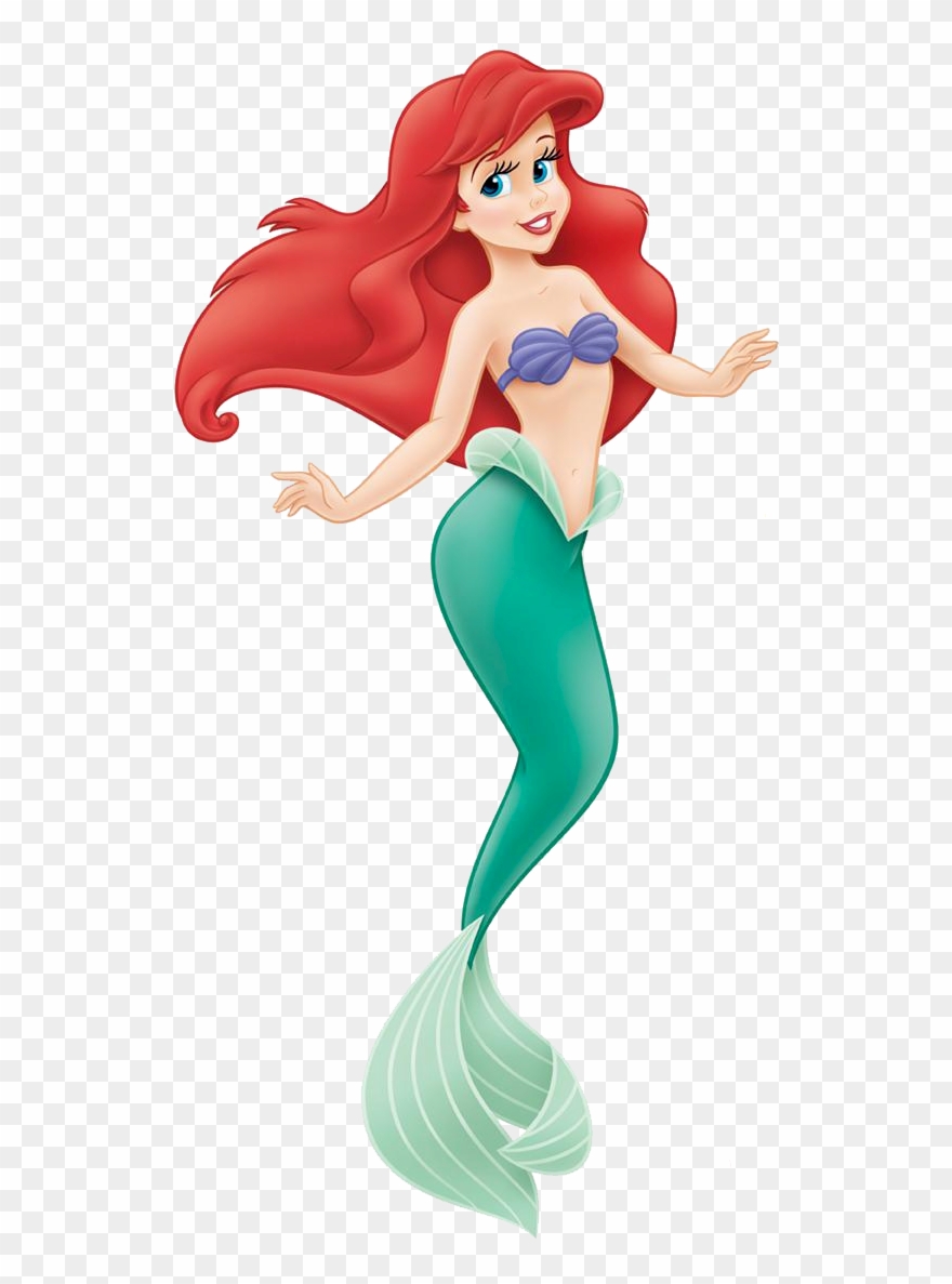Ariel Cartoon, Mermaid Clipart, Disney Princess Ariel, - Little Mermaid Ariel - Png Download
