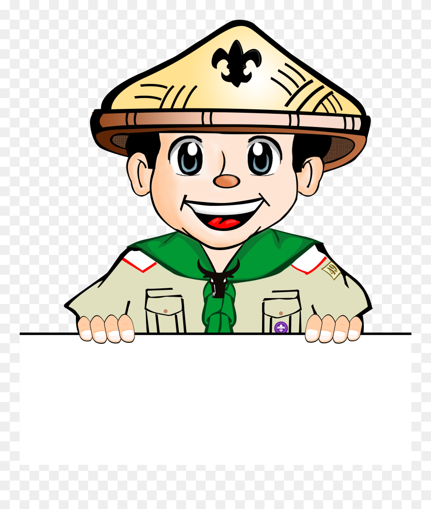 Clip Art Boy Scout - Png Download