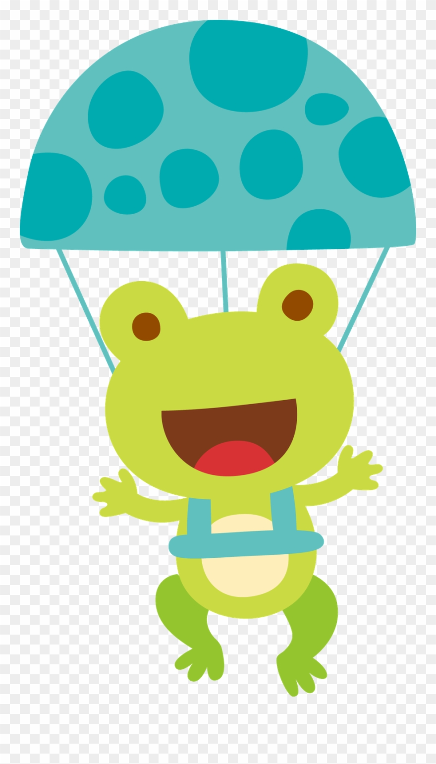 Clip Art-animals/birds/fish, Etc - Frog Clipart Minus - Png Download