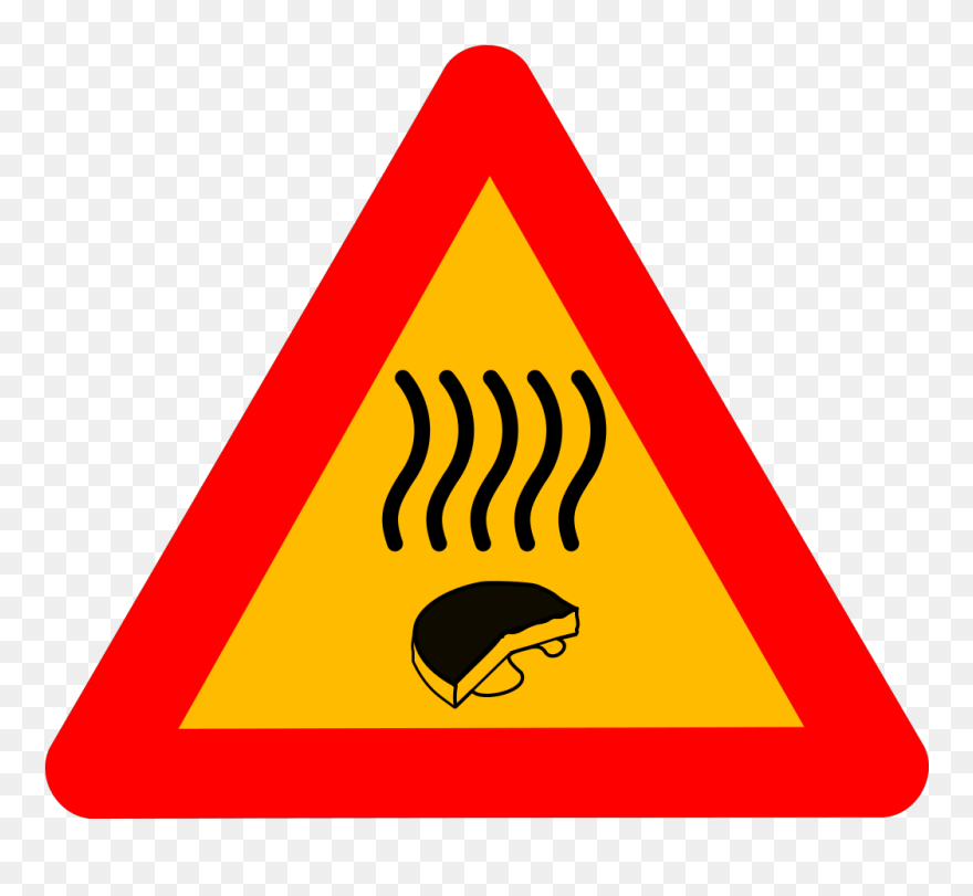 Warning Old Cheese Clipart, Vector Clip Art Online, - Manche A Air Panneau - Png Download