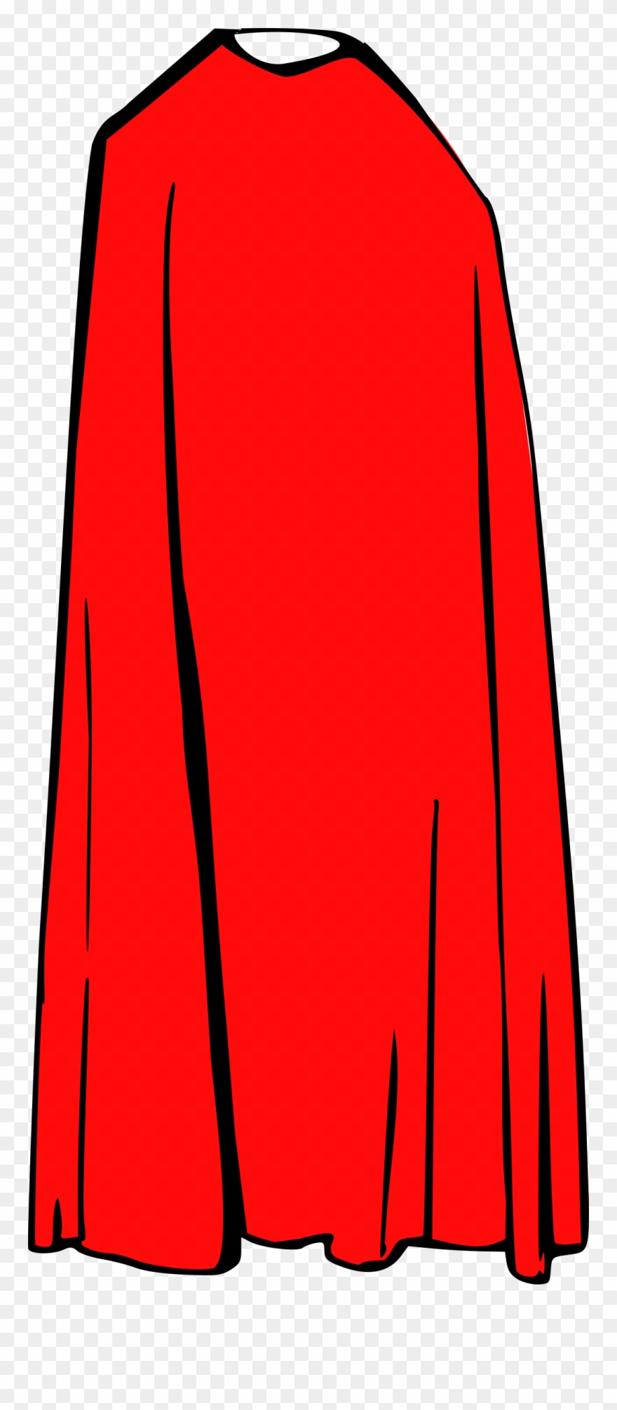 Red Riding Hood Clipart Cloak - Clipart Cloak - Png Download