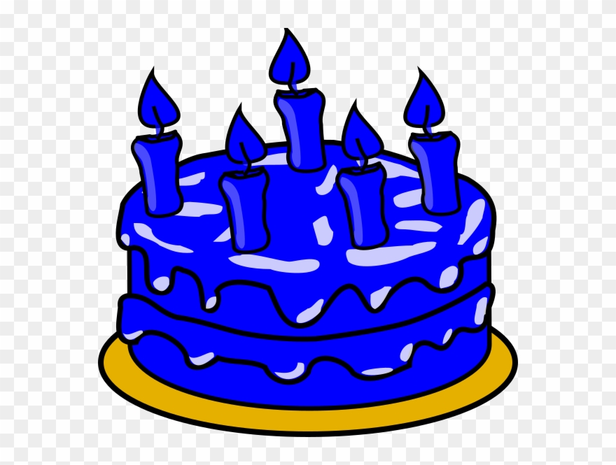 Blue Cake Clipart Png Transparent Png